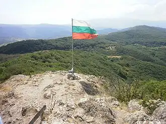 Vue depuis la cime de Polovrak.