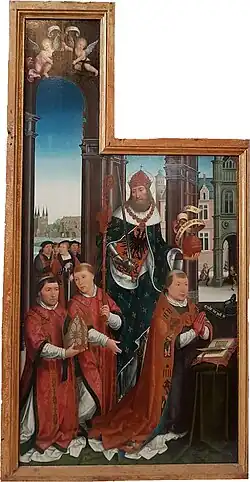 L'abbé Coguin et sa suite