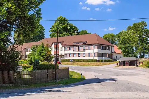 Pomezí : la mairie.