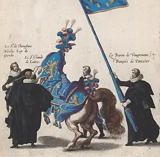 Pompes funèbres de l'archiduc Albert d'Autriche à Bruxelles, (1623).