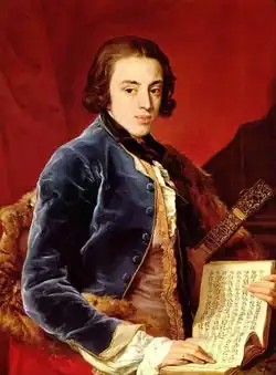 Portrait de John, marquis de Montherner (vers 1760), Boughton House.