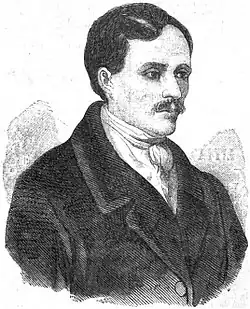 Illustration of Pompeo Litta Biumi from Il fuggilozio.