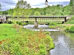 Le Pont-Canal sur la Savoureuse