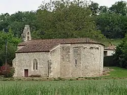 L'église Sainte-Foy-de-Jérusalem.