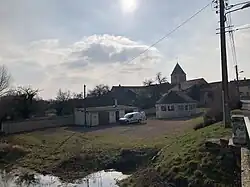 Le lavoir et l'église