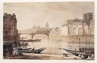 Le pont au XIXe&nbsp;siècle (3e&nbsp;pont).