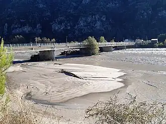 Le lendemain de la tempête Alex en 2020.