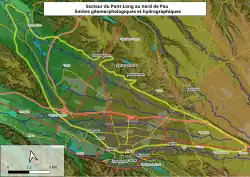 Carte topographique du Pont-Long