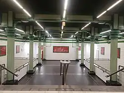 Vue générale de la mezzanine