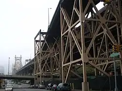 Pont de Queensboro depuis Queensboro Plaza.
