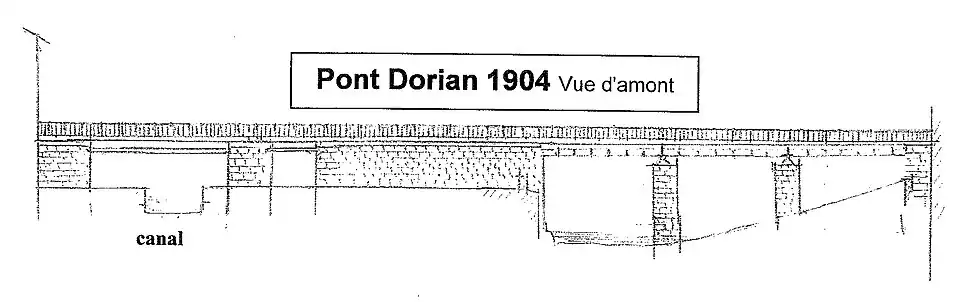Croquis pont Dorian