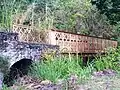 Pont improprement dit Eiffel, ancien pont de la route coloniale no&nbsp;2.