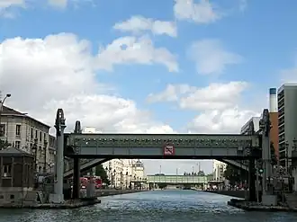 Image illustrative de l’article Pont levant de la rue de Crimée