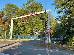 Pont de la route de Vaulx.