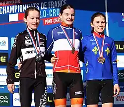 Podium cadettes (U17).