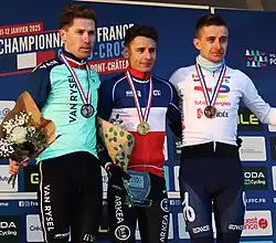 Podium élites.