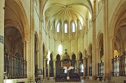 Chœur et autel &nbsp;Classé&nbsp;MH (1991).