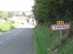 Entrée de Pontru