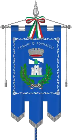 Drapeau de Pornassio