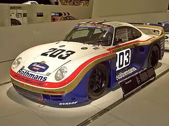 Porsche 961 des 24 Heures du mans 1987