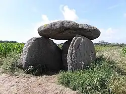 Le dolmen de Mezou Pouliot.