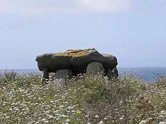 Dolmen de l'île Melon