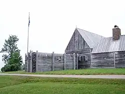 Vue de l'extérieur.