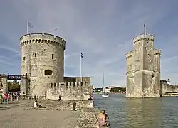 Vue du vieux port de la Rochelle