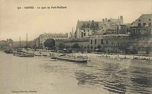 Quai du Port-Maillard (début du XXe&nbsp;siècle).