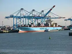 Porte-conteneurs de Mærsk.