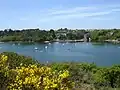 Port de Moulin-Mer vu de Goasquelliou.