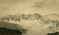 Vue du port au XVIIIe&nbsp;siècle