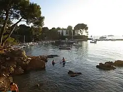 Villa Aujourd'hui, de l'abri de l'Olivette, du cap d'Antibes