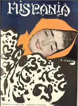 Couverture de la revue Hispania (1899)