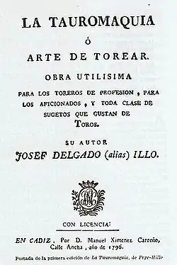 Couverture de la première édition du traité, datant de 1796