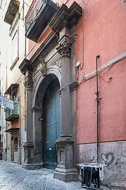 Portail du Palazzo De Liguoro