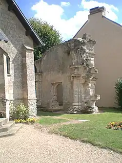 Face intérieure du portail Renaissance.