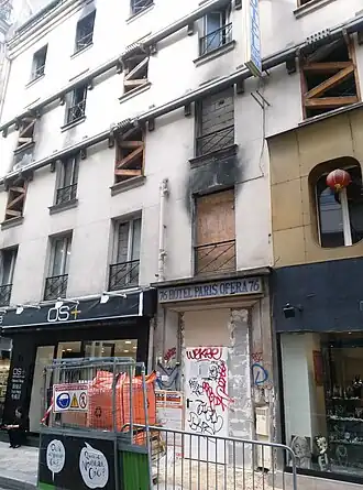 Image illustrative de l’article Incendie de l'hôtel Paris-Opéra