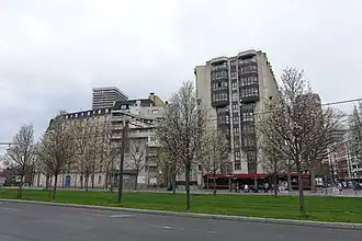 Vers la porte d'Italie.