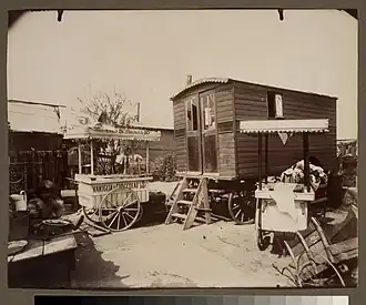 Porte de Montreui, zone des fortifications (1913).