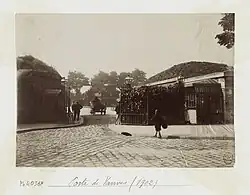 La porte de Vanves en 1902.
