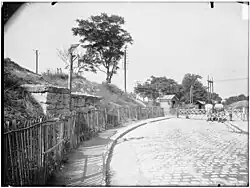 Fortifications de la porte de Vanves vers 1910-1913.