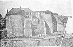 Photo du XIXe&nbsp;siècle (côté extérieur de la citadelle)