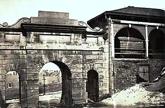 Porte du Palais, deuxième moitié du XIXe&nbsp;siècle (vue de l'intérieur)