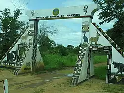 Entrée principale de la réserve