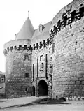 Porte et tours Prison avant 1886.