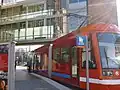 Portland Streetcar at Urban Plaza Station.