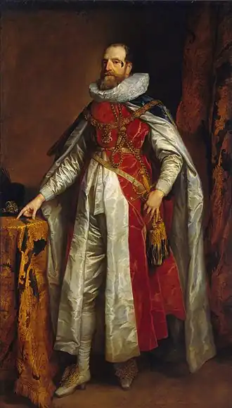 Portrait d'Henri Danvers1628-1630, Vienne