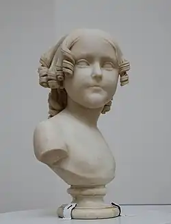 Buste d’Elfride Clarke de Feltre, 1813.