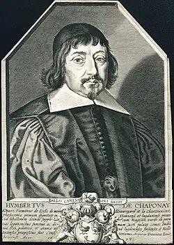 Portrait d'Humbert de Chaponay, 1638
